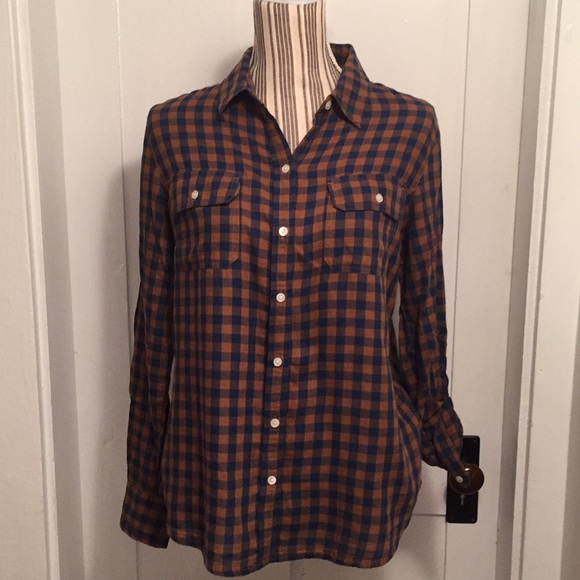 Lucky Brand Tops - Lucky Brand plaid shirt